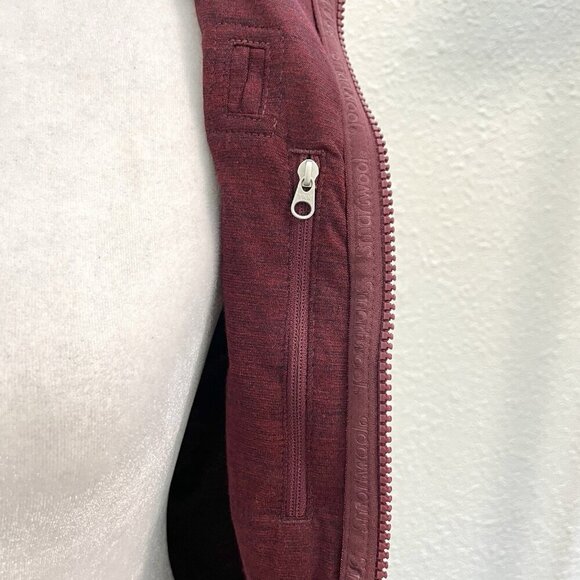 Smartwool Smartloft Merino Wool Quilted Jacket Burgundy Women's size Small - Picture 12 of 15